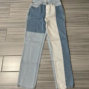 PacSun Two-Tone Denim Jeans